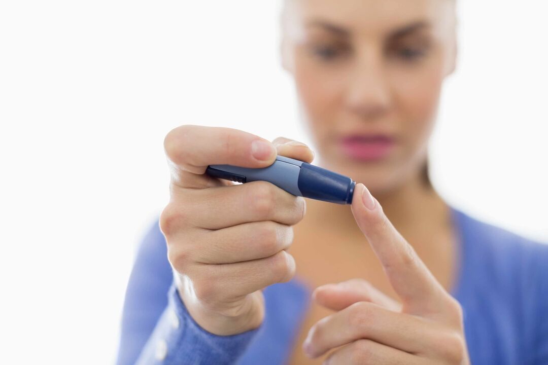 test d'insuline pour le diabète